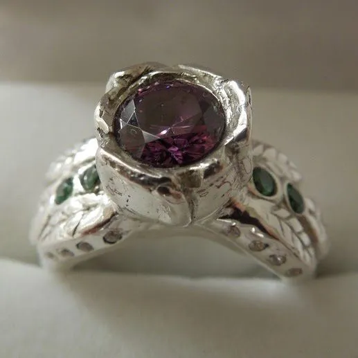 Eternal Love Rose Engagement Ring